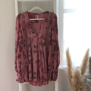 Free People Floral Tunic - Just the Two of Us